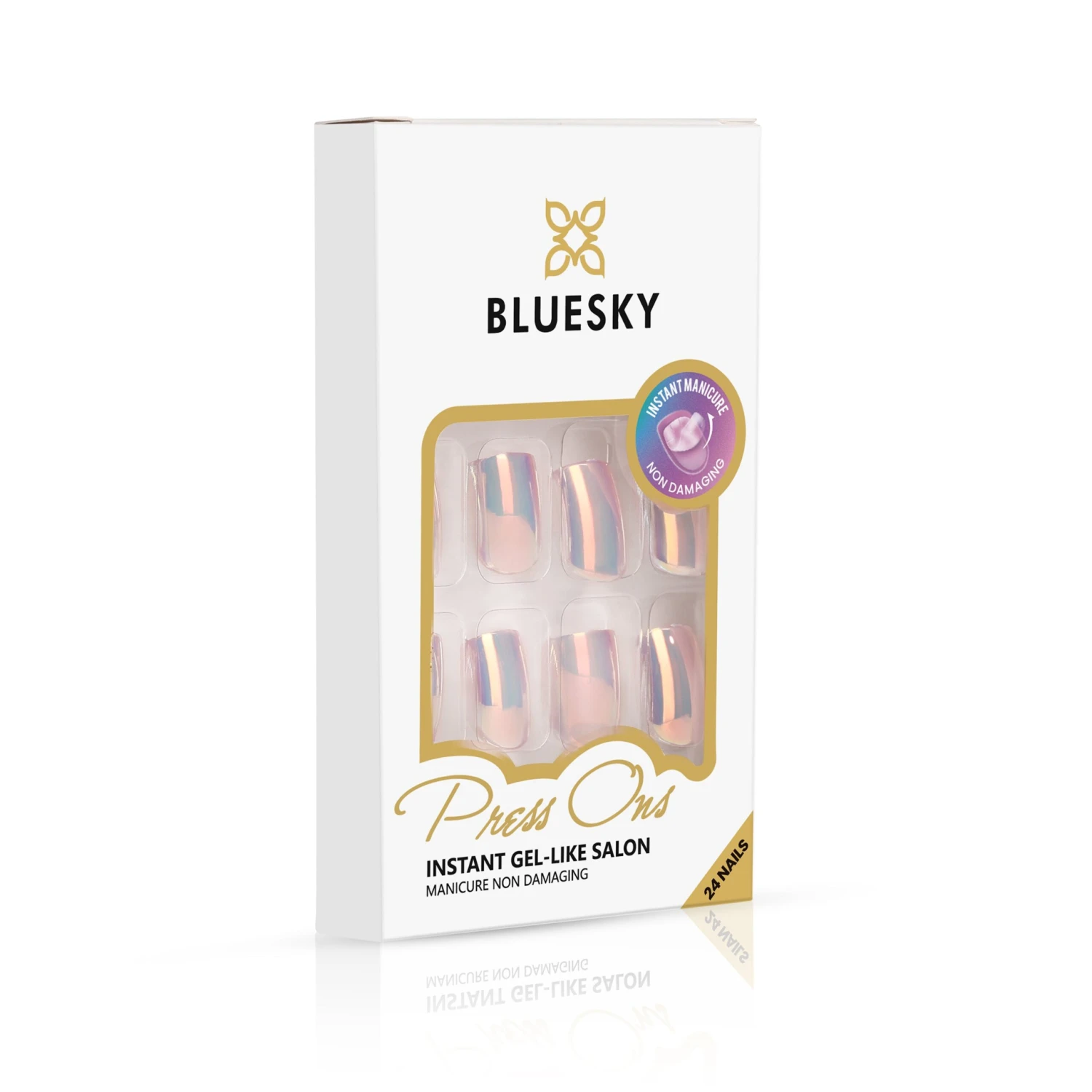 Square Mirror Glaze - Press On Nails Set 6 Square Mirror Glaze - Press On Nails Set - Image 6