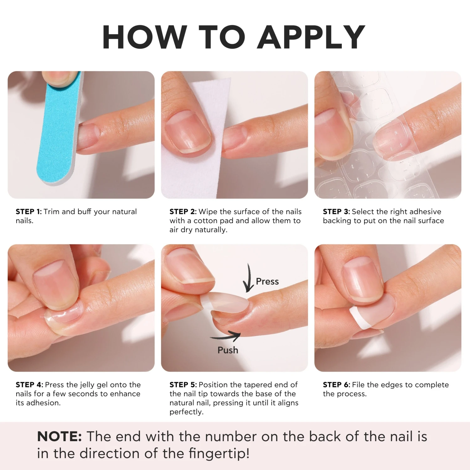 Almond Golden Glitter - Press On Nails Set 6 Almond Golden Glitter - Press On Nails Set - Image 6