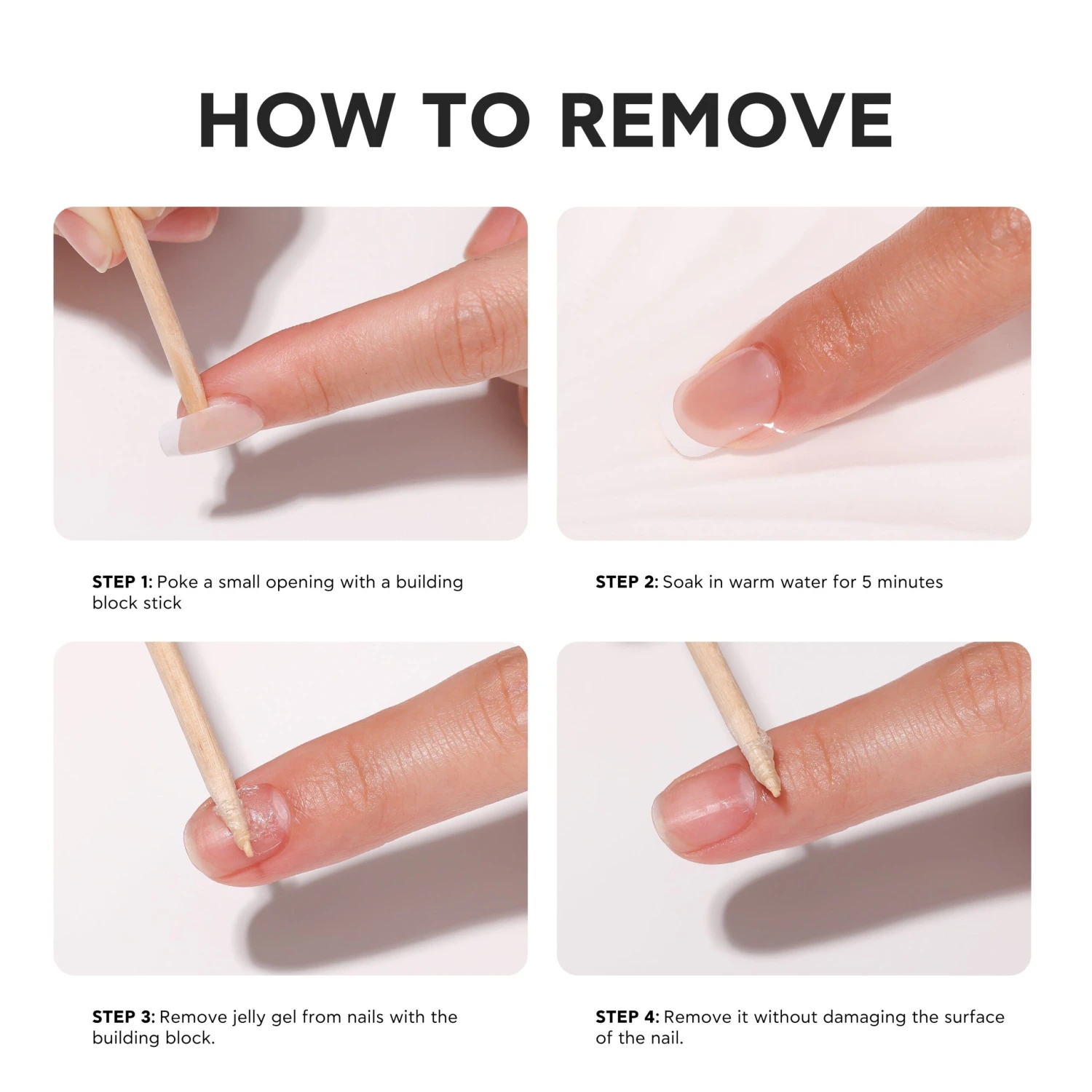 Square Mirror Glaze - Press On Nails Set 8 Square Mirror Glaze - Press On Nails Set - Image 8