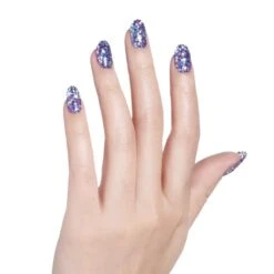 Bluesky Limited Edition Gel Polish - Platinum Jubilee -Bluesky Cosmetics PlatinumJubileeTryon1