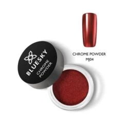 Bluesky Chrome Powder - RED -Bluesky Cosmetics REDCHROME1