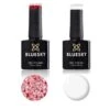 Bluesky Gel Polish Duo "Be Mine" - Red Million & Studio White -Bluesky Cosmetics S11N 80526 1