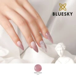 Bluesky Gel Polish - Shimmer Skintone - JM03 - Take It Easy -Bluesky Cosmetics SHIMMER2