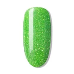 Bluesky Gel Polish - Sparkle Neon 01 - Green 13 Bluesky Gel Polish - Sparkle Neon 01 - Green -Bluesky Cosmetics SPARKLENEON1N