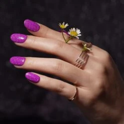 Bluesky Gel Polish - Sparkle Neon 05 - Purple 9 Bluesky Gel Polish - Sparkle Neon 05 - Purple -Bluesky Cosmetics SPARKLENEONE5 1