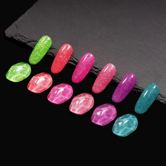 Bluesky Gel Polish - Sparkle Neon 04 - Pink 5 Bluesky Gel Polish - Sparkle Neon 04 - Pink - Image 5