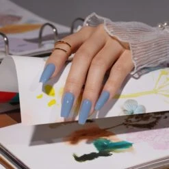 Bluesky Gel Polish - SS2411 - Daring Blue -Bluesky Cosmetics SS2411 MARKETING2