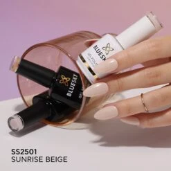Sunrise Beige - SS2501 - 10ml Gel Polish -Bluesky Cosmetics SS2501 01