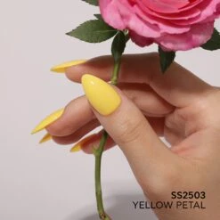 Yellow Petal - SS2503 - 10ml Gel Polish 10 Yellow Petal - SS2503 - 10ml Gel Polish -Bluesky Cosmetics SS2503 01