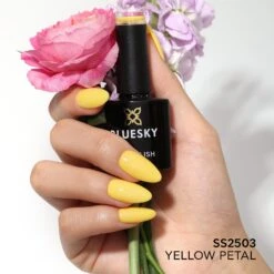 Yellow Petal - SS2503 - 10ml Gel Polish 9 Yellow Petal - SS2503 - 10ml Gel Polish -Bluesky Cosmetics SS2503 02
