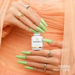 Mint Lime - SS2504 - 10ml Gel Polish -Bluesky Cosmetics SS2504 01 1