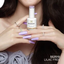 Lilac Free - SS2510 - 10ml Gel Polish -Bluesky Cosmetics SS2510 02