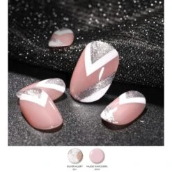 Bluesky Metallic Sparkle Gel Paint - Silver Alert 8 Bluesky Metallic Sparkle Gel Paint - Silver Alert -Bluesky Cosmetics SilverAlertBJ01