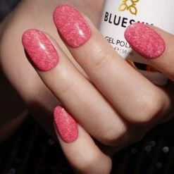 Bluesky Gel Polish - Sparkle Neon 02 - Pink -Bluesky Cosmetics Untitleddesign 3