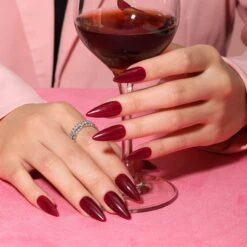 Alluring Wine - VAL02 - 10ml Gel Polish 9 Alluring Wine - VAL02 - 10ml Gel Polish -Bluesky Cosmetics VAL02 01 1