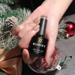 Bluesky Gel Polish - XMASS2202 - Joyful Gold 8 Bluesky Gel Polish - XMASS2202 - Joyful Gold -Bluesky Cosmetics XMASS220201
