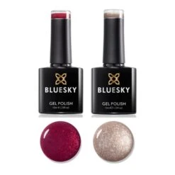Bluesky Festive Gel Polish Duo - Heart Queen & Golden Star