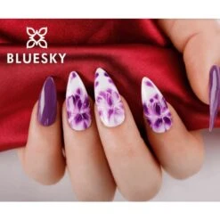 Bluesky Blossom Trio Kit -Bluesky Cosmetics bluesky blossom trio kit blooming gel floral pink purple blueskycosmetics cosmetics nail polish manicure 252