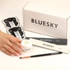 Bluesky Builder Gel Nail Extension Kit - 30ml -Bluesky Cosmetics bluesky builder gel nail extension kit dual forms brush extensions cosmetics eyebrow beauty eye 802