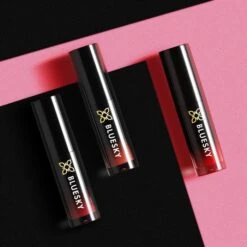 Bluesky Cosmetics Mini Lip Gloss Trio 18 Bluesky Cosmetics Mini Lip Gloss Trio -Bluesky Cosmetics bluesky cosmetics christmas mini lip gloss trio kiss tell gift festive gifting red pink 491