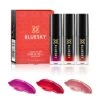 Bluesky Cosmetics Mini Lip Gloss Trio -Bluesky Cosmetics bluesky cosmetics christmas mini lip gloss trio kiss tell gift festive gifting red pink 990