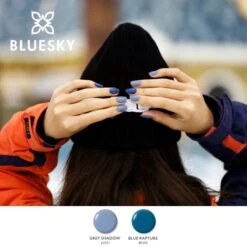 Bluesky Gel Polish - BLUE RAPTURE - 80558 -Bluesky Cosmetics bluesky gel polish blue rapture 80558 christmas dark solid winter cosmetics photography fashion accessory 783 f0358513 528f 4582 aa3d f641248d0c7c