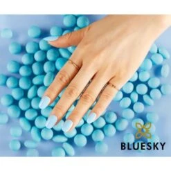 Bluesky Gel Polish Duo "Baby Baby" - Strawberry Cream & Blueberry Dream -Bluesky Cosmetics bluesky gel polish blueberry dream pn03 azure blue colour km972 pale cosmetics 514 1047a6a3 7e14 4161 b229 aa0ba9b79c4c