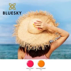 Bluesky Gel Polish - FRUIT TWIST - NEON25 -Bluesky Cosmetics bluesky gel polish fruit twist neon25 bright colour pink solid strawberry cosmetics yellow sky summer 182