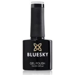 Bluesky Gel Polish - JET BLACK - A021 -Bluesky Cosmetics bluesky gel polish jet black a021 dark solid cosmetics nail 607 f2bb86dc e654 44f3 9b45 ebc153cab782