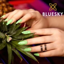 Bluesky Gel Polish - MINT MANIA - SUM1921 -Bluesky Cosmetics bluesky gel polish mint mania sum1921 glitter green smoothie blueskycosmetics cosmetics nail manicure finger 141 15f0099b 15bd 4622 8ccd d33159a59b4e