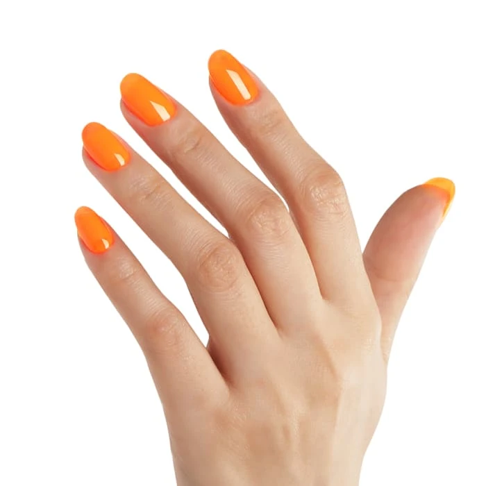 Bluesky Gel Polish Mini - ORANGE SORBET - NEON04 4 Bluesky Gel Polish Mini - ORANGE SORBET - NEON04 - Image 4
