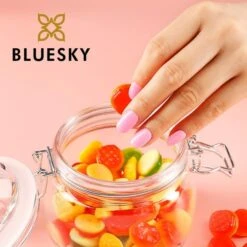 Bluesky Gel Polish - Pastel Neon Collection -Bluesky Cosmetics bluesky gel polish pastel neon collection blue bright discount bundle green light cosmetics food jelly bean 498