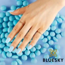 Bluesky Gel Polish - Pastel Neon Collection -Bluesky Cosmetics bluesky gel polish pastel neon collection blue bright discount bundle green light cosmetics nail finger skin 718