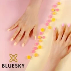 Bluesky Gel Polish - Pastel Neon Collection -Bluesky Cosmetics bluesky gel polish pastel neon collection blue bright discount bundle green light cosmetics nail skin finger 357