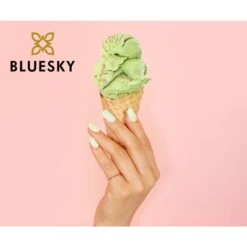 Bluesky Gel Polish - PISTACHIO GELATO - PN05 -Bluesky Cosmetics bluesky gel polish pistachio gelato pn05 bright colour green km974 lime cosmetics ice cream 740 b9227044 d1b7 4d4a 8800 0dd3c5ec9372