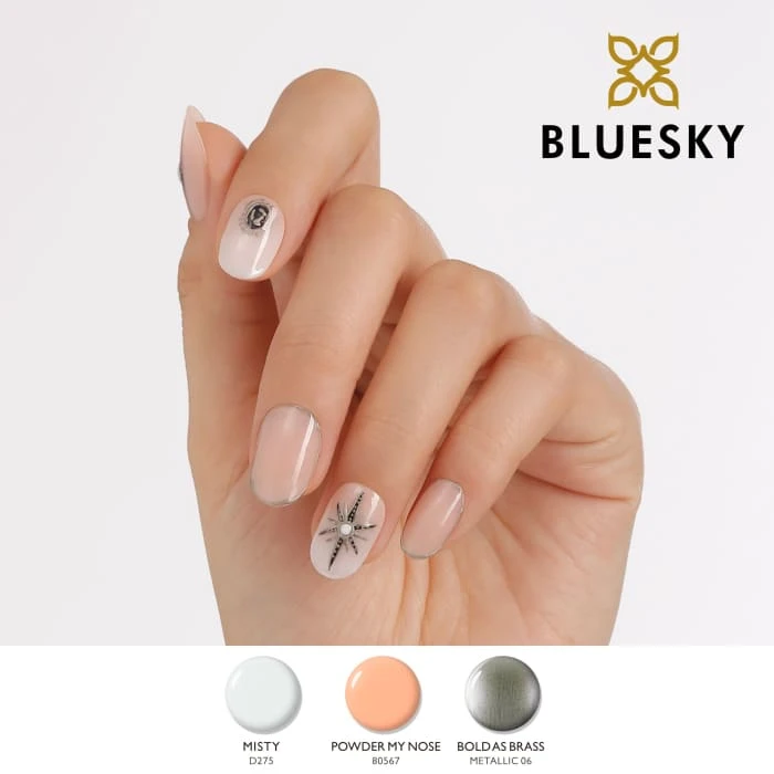 Bluesky Gel Polish Mini - POWDER MY NOSE - 80567 8 Bluesky Gel Polish Mini - POWDER MY NOSE - 80567 - Image 8