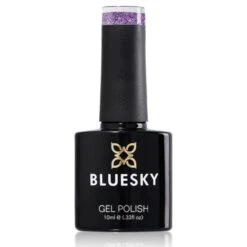 Bluesky Gel Polish - PURPLE DIAMOND - DC004 -Bluesky Cosmetics bluesky gel polish purple diamond dc004 dark glitter orchid solid cosmetics nail 675