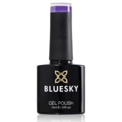 Bluesky Gel Polish - PURPLE PIZZAZZ - VIP08 -Bluesky Cosmetics bluesky gel polish purple pizzazz vip08 dark fine glitter solid violet cosmetics nail 528