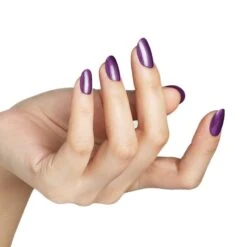 Bluesky Gel Polish - ROCK ROYALTY - 80524 -Bluesky Cosmetics bluesky gel polish rock royalty 80524 dark fine glitter purple solid wine cosmetics nail finger violet 559