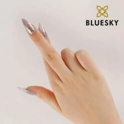 Bluesky Gel Polish - SENSITIVE - FW1913 -Bluesky Cosmetics bluesky gel polish sensitive fw1913 autumn available at the bullring aw19 fw19 glitter blueskycosmetics cosmetics finger nail skin 524