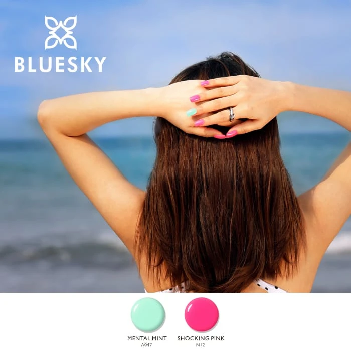 Bluesky Gel Polish Mini - SHOCKING PINK - NEON12 7 Bluesky Gel Polish Mini - SHOCKING PINK - NEON12 - Image 7