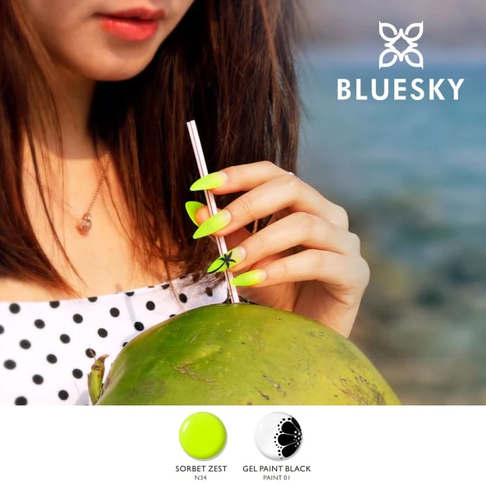 Bluesky Gel Polish Mini - SORBET ZEST - NEON34 7 Bluesky Gel Polish Mini - SORBET ZEST - NEON34 - Image 7