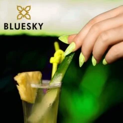 Bluesky Gel Polish - TROPICAL TWIST - SUM1923 -Bluesky Cosmetics bluesky gel polish tropical twist sum1923 glitter smoothie yellow blueskycosmetics cosmetics cocktail garnish flower 687 3f6b710b 982c 4274 81d6 741d69531d3d