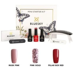 Bluesky Mini Starter Kit 29 Bluesky Mini Starter Kit -Bluesky Cosmetics bluesky mini starter kit christmas festive gift glitter home manicure gel paint cosmetics beauty nail 989