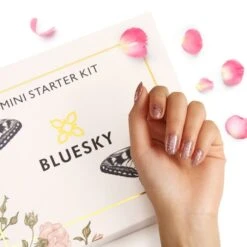 Bluesky Mini Starter Kit 17 Bluesky Mini Starter Kit -Bluesky Cosmetics bluesky mini starter kit christmas festive gift glitter home manicure gel paint cosmetics nail skin pink 859