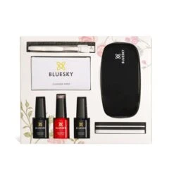 Bluesky Mini Starter Kit 26 Bluesky Mini Starter Kit -Bluesky Cosmetics bluesky mini starter kit christmas festive gift glitter home manicure gel paint cosmetics red beauty 773