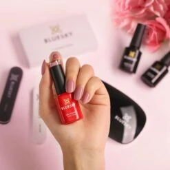 Bluesky Mini Starter Kit 23 Bluesky Mini Starter Kit -Bluesky Cosmetics bluesky mini starter kit christmas festive gift glitter home manicure gel paint cosmetics red nail 157