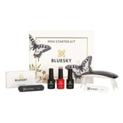 Bluesky Mini Starter Kit 28 Bluesky Mini Starter Kit -Bluesky Cosmetics bluesky mini starter kit pink gold christmas festive gift glitter home manicure gel paint cosmetics 617