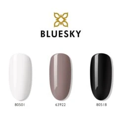Bluesky Cosmetics -Bluesky Cosmetics bluesky mini trio set classic leopard 5ml autumn beige bright brown gel polish cosmetics nail glasses 766