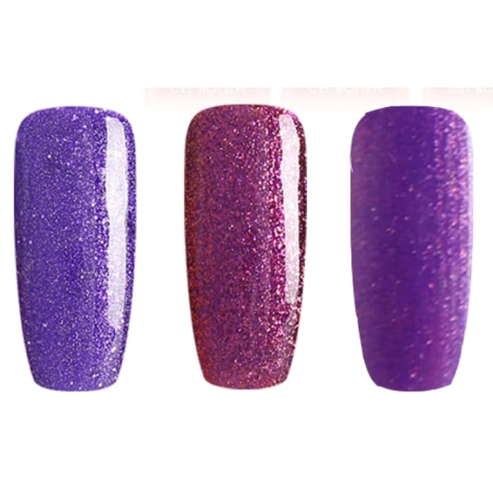 Bluesky Mini Trio Set Crystal Violets - 5ml 2 Bluesky Mini Trio Set Crystal Violets - 5ml - Image 2